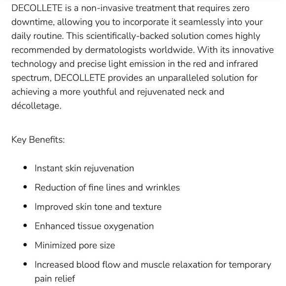 Décollété Neck & Chest Mask - White - Picture 10 of 10